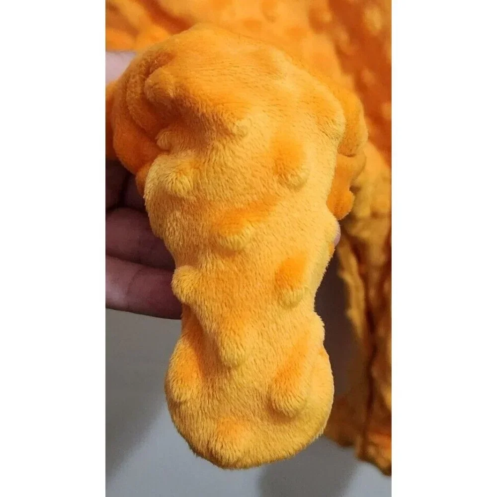 Chick Pea Baby Halloween Pumpkin Minky Footed Bodysuit Jack-o-Lantern Sz 3-6 Mos